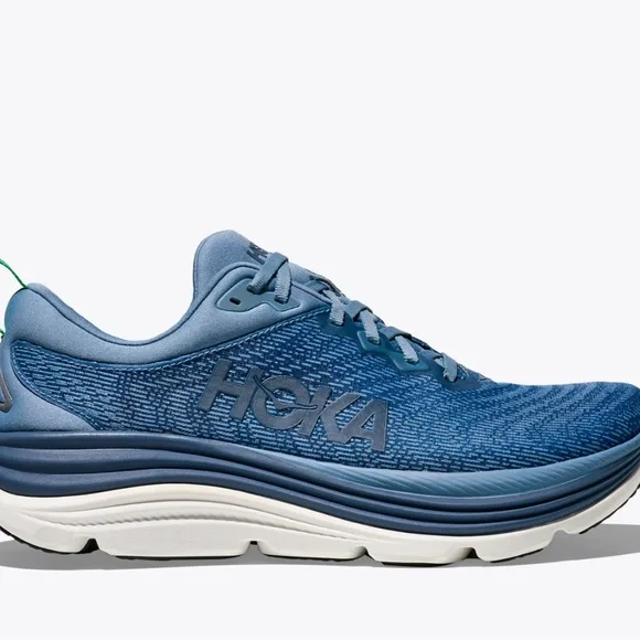 Hoka One One Gaviota 5 Thunder Cloud Men's Sneakers Shoe 10.5D 1127929-DHN NIB - Picture 1 of 10